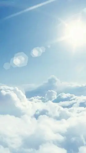 阳光云海h5背景