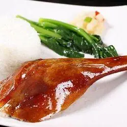 限量特色美味烧鸭腿饭