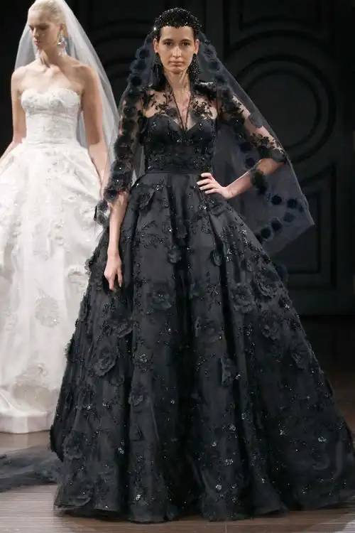 naeem khan 2017春夏系列婚纱秀