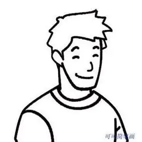 qq头像大全 qq志乐园儿童简笔画之围裙妈妈 大头儿子和小头爸爸父亲节