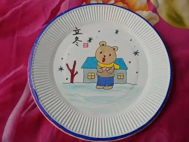 盘子简笔画怎么画,盘子简笔画怎么画好看(临摹简笔画二十四节气)