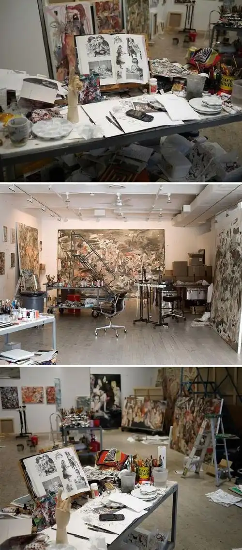 艺术家们的工作室