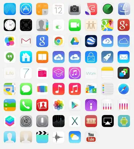 ios 7 icon 图标