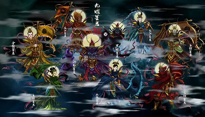 原创神话传说中管辖众神的天庭共分八部你可知具体是哪八部