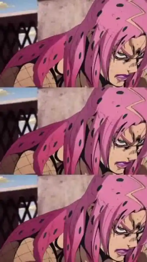 jojo的奇妙冒险:这粉色的头发,该死的魅力,这是爱吗?
