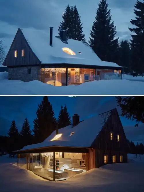 200平北方乡村小木屋民宿改造设计