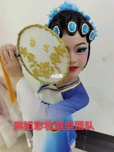舞台妆,锦瑟_舞台妆_美妆_彩妆_整体妆容