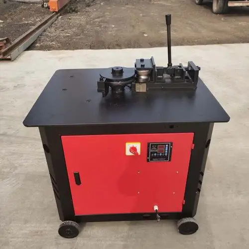 半自动数控弯管机 小型钢管折弯机 钢筋钢管打弯机