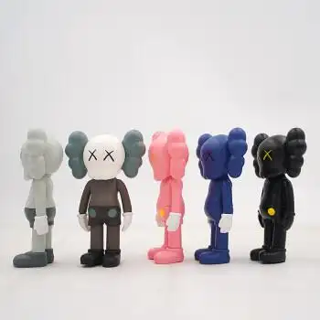 画元堂小号站姿xx眼公仔汽车摆件ins潮流行车内装饰可爱创意内饰品 p