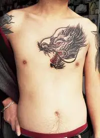 邪龙纹身