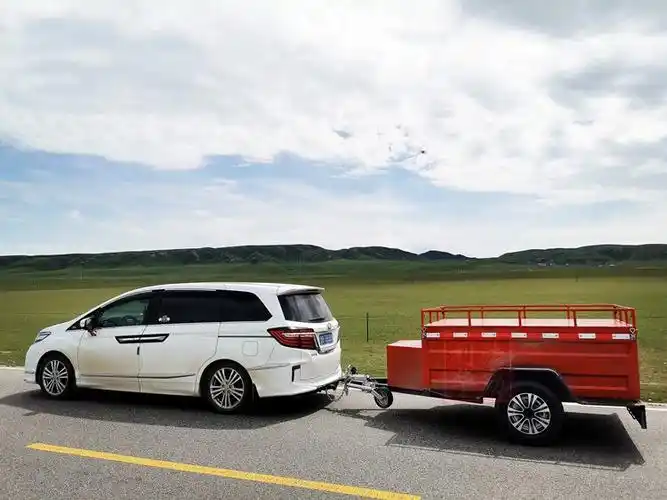 拖挂式露营房车家用自驾游小拖车越野汽车后挂式旅居拖挂车可上牌