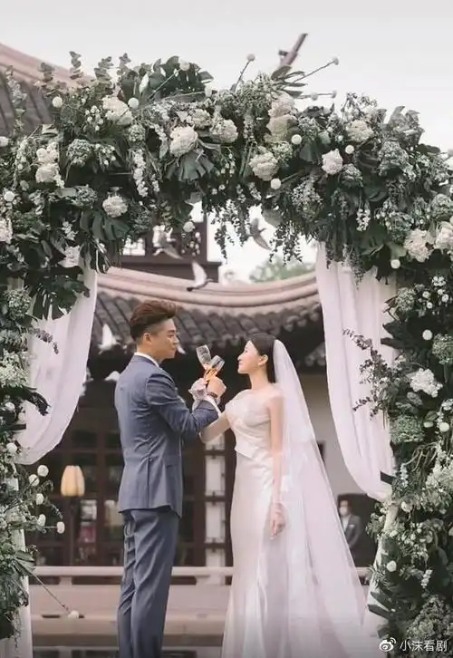 沈涛大婚妻子首露真容娶了她是这辈子做过最骄傲的事情