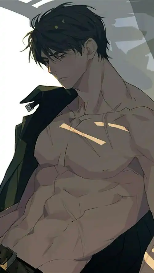 腹肌壁纸_手机壁纸_动漫卡通手机壁纸_我要个性网