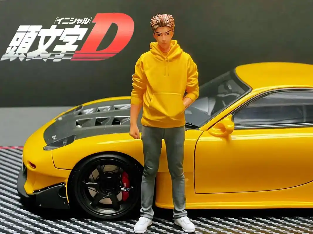 头文字d rx7 fd3s 高桥启介.1:18 头文字d i - 抖音