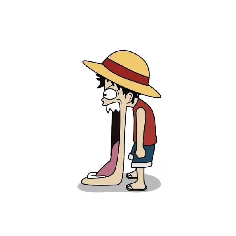 海贼王# 艾尼路惊讶表情包