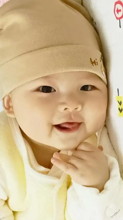 看着你一天天长大 ,宝宝的笑容也太治愈了 !被小宝宝这表情 - 抖音