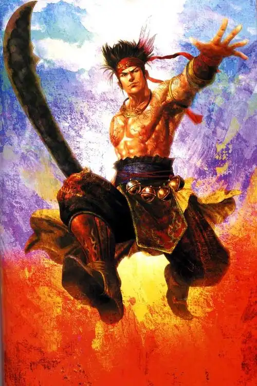 既然有人喜欢三国人物画像 那么我也来发几张震撼点的油画风格人物