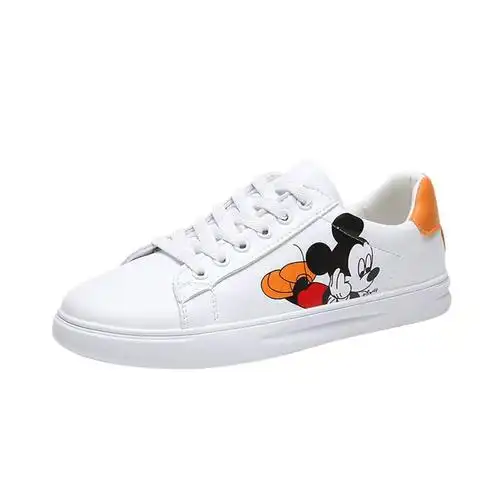 森林公主女鞋春季新款小白鞋女韩版百搭平底鞋学生基础休闲系带鞋