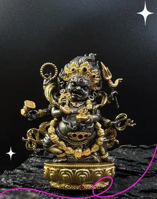 六臂大黑天:观音菩萨的忿怒化身