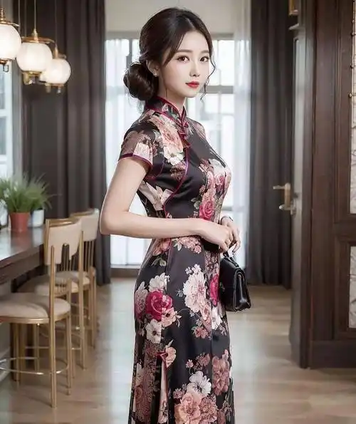 旗袍无论时光如何流逝,始终有着独特的魅力_气质_女性_美女