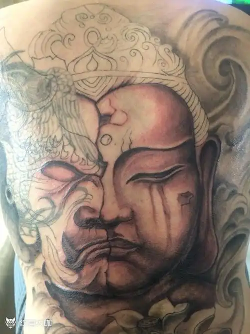 一念之间_纹身图案手稿图片_焦龙的纹身作品集