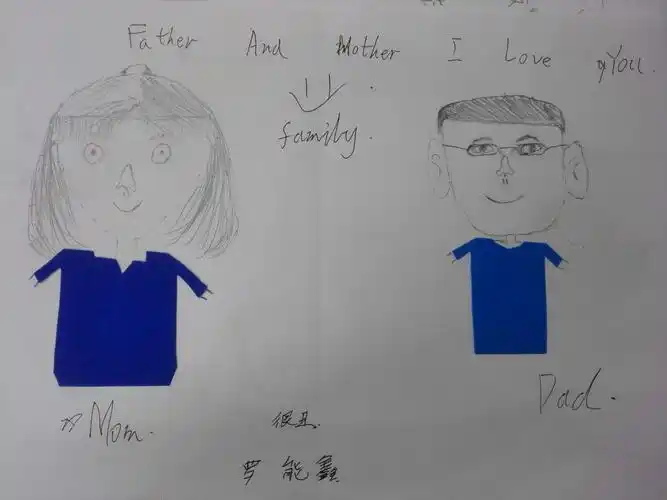 老爸老妈,我爱您! ---爸妈肖像画