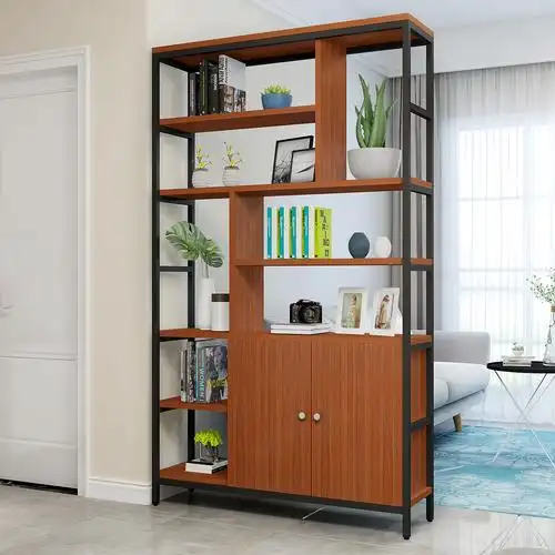 门厅简约现代玄关客厅隔断进门展示柜门厅