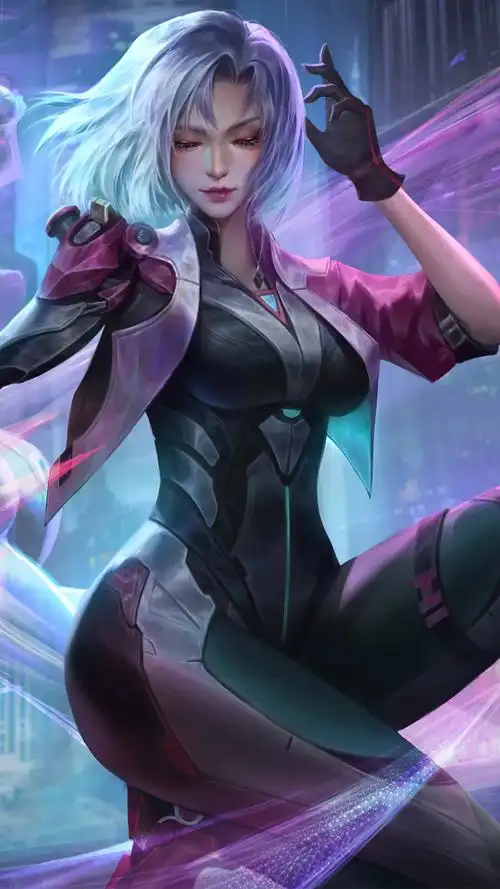 王者荣耀曜的姐姐镜同人图片