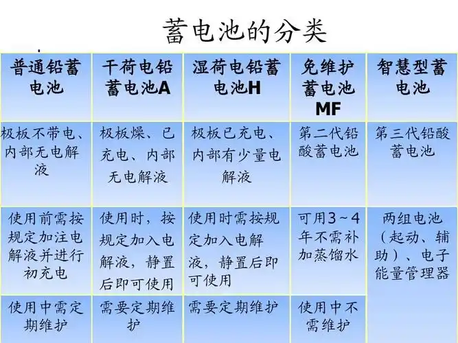 所有分类 自然科学 生物学 蓄电池的构造和原理ppt 蓄电池的分类 普通