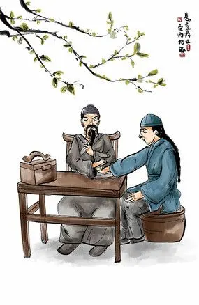 原创古代中医号脉