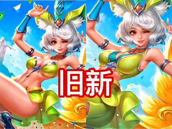 王者荣耀:你没看过的妲己旧版海报,拉斯维加斯气质不同,爱丽丝画风大