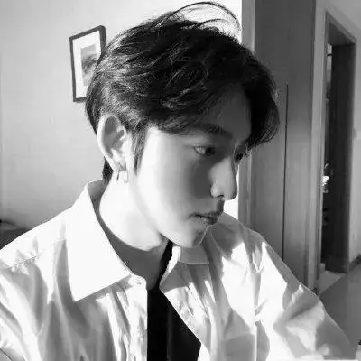 黑白头像男生冷酷霸气