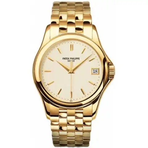 百达翡丽patek philippe-calatrava系列 5127/1j-001 18k黄金男士机械