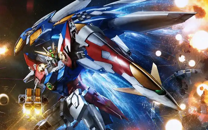 【3d渲染cg】飞翼高达零式