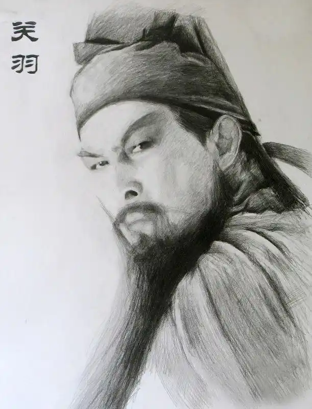 求2张关公的画像