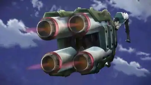 噬神者,空木莲华全程高燃打斗混剪,武器比人还大