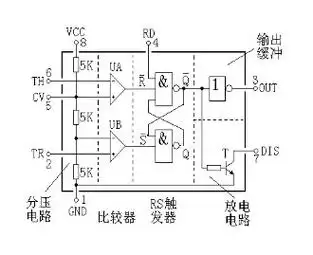 ne555时基集成电路图