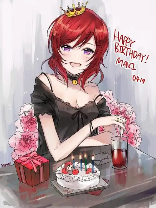 lovelive真姬生日贺图