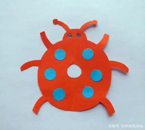 幼儿园甲壳虫剪纸