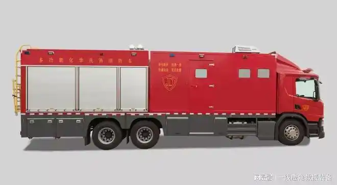 防化特种兵xx30多功能化学洗消消防车正压防护智能洗消