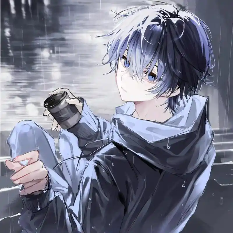 动漫男生头像 颜色不同,你们喜欢那个颜色自己拿