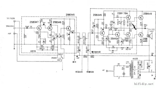 锗管输出功放电路
