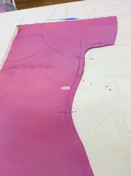 一片式单圆襟旗袍打版