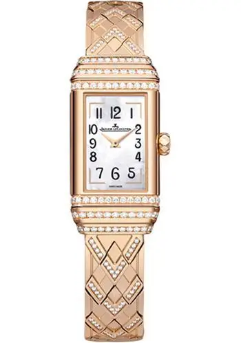 小王正品 积家翻转q3362201玫瑰金手动机械女表 京沪杭陪同验货