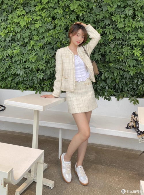 天猫精选复古德训鞋小白鞋女夏2023新款厚底板鞋百搭运动休闲女鞋ta