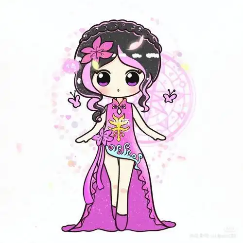 毒娘娘原本的样子简笔画