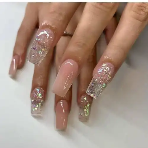 水晶美甲(水晶美甲款式)
