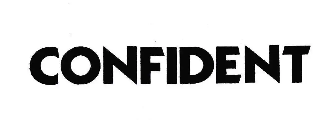 em>confident /em>