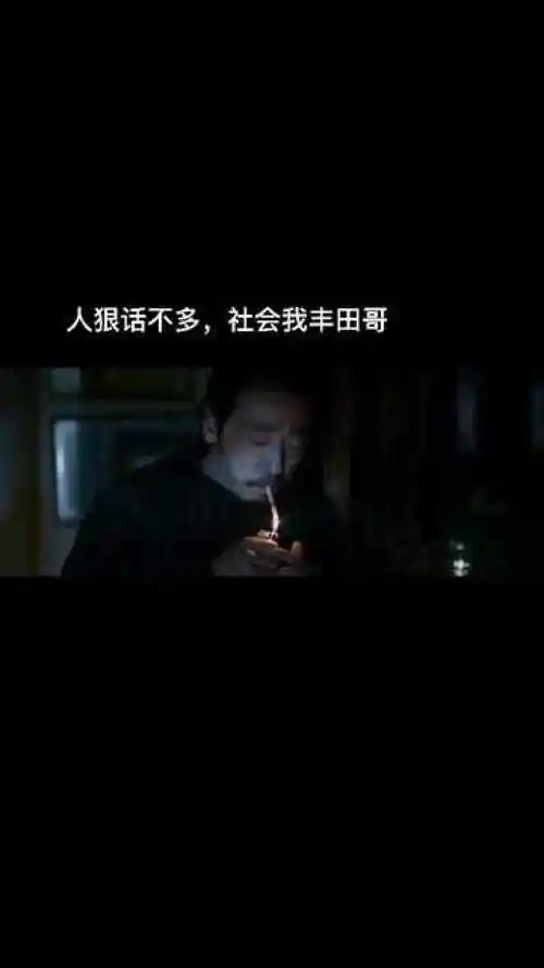 人狠话不多社会我丰田哥