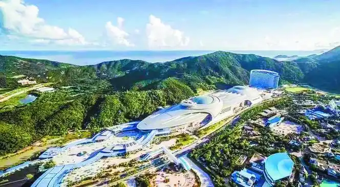 自然共生山水相宜广东珠海长隆海洋科学馆项目打造文旅海绵典范